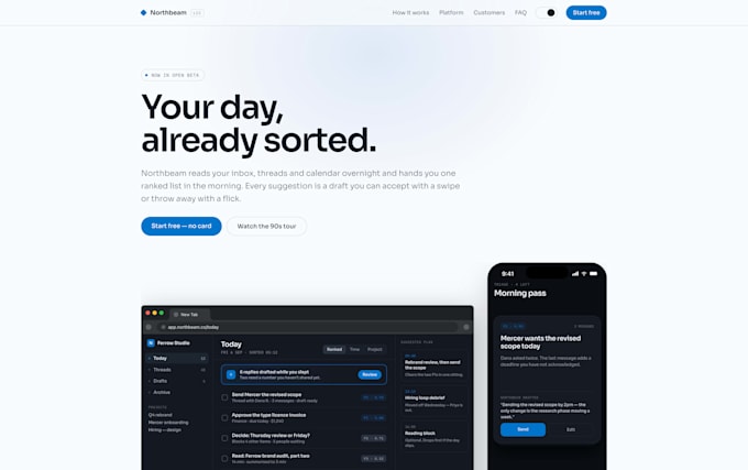 design a modern responsive website for your business
