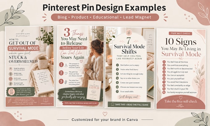 create branded pinterest pins in canva