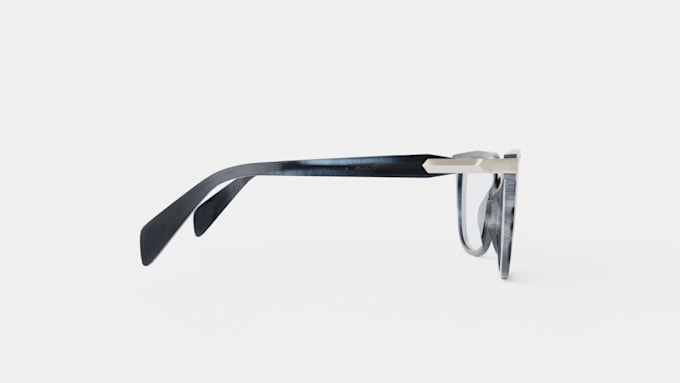 do 3d sunglasses modeling, eyewear design and 3d rendering