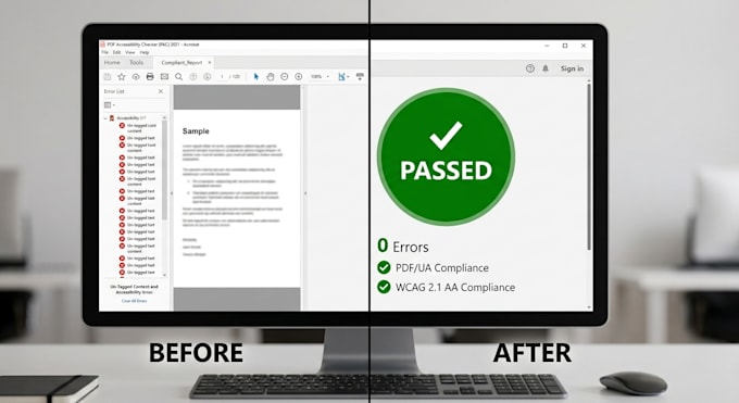 fix pdf accessibility section 508 and pac 2021 errors