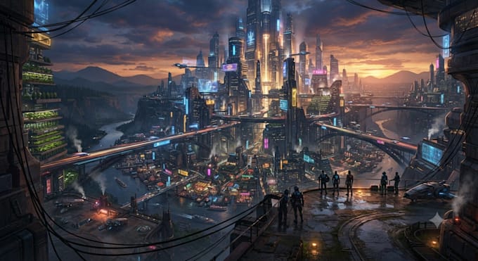 create custom ai art, characters and concept art