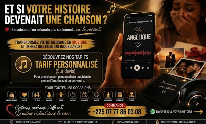 création de chansons personnalisée