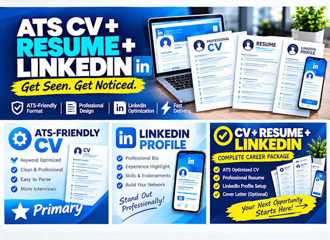 write resume, cover letter