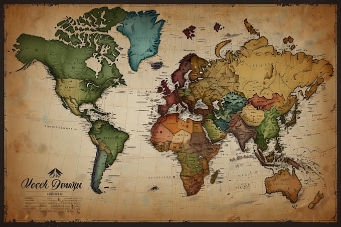 make vector map designs