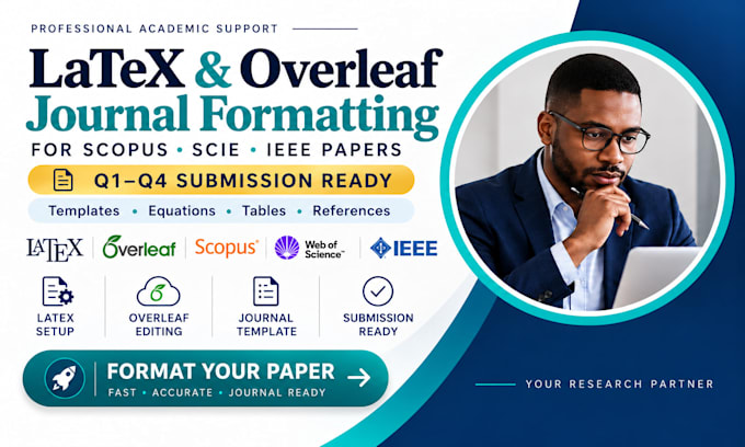 format scopus scie journal articles q1 to q4, ieee papers using latex overleaf