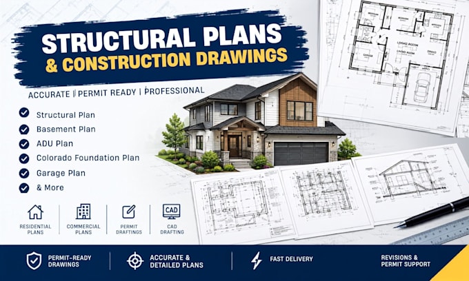 create structural and construction drawings