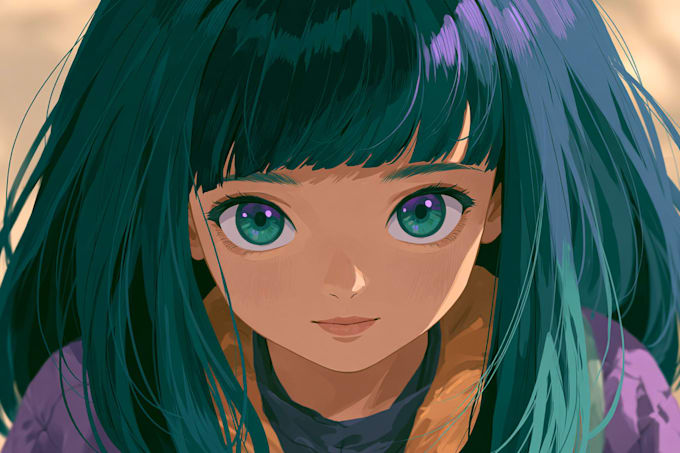draw anime or manga style portrait
