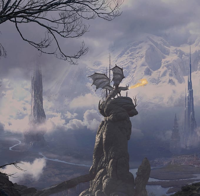 design fantasy book cover