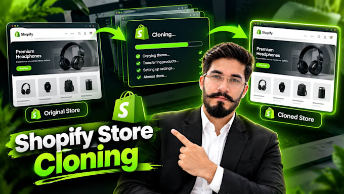 clone, copy, or duplicate your shopify store with your custom branding