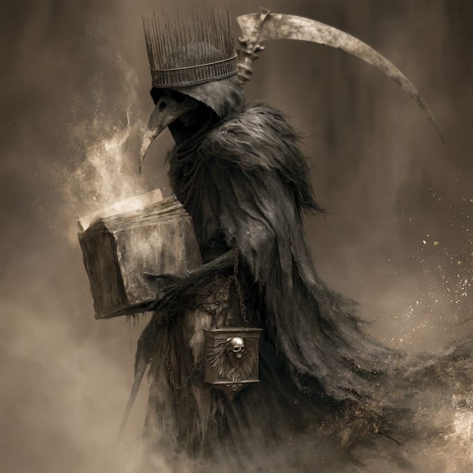 draw dark art gothic illustrations