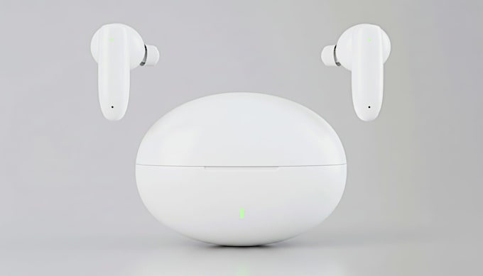 render 3d product visualization for consumer electronics in blende