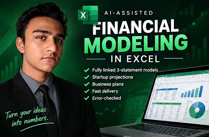build financial models and business analysis