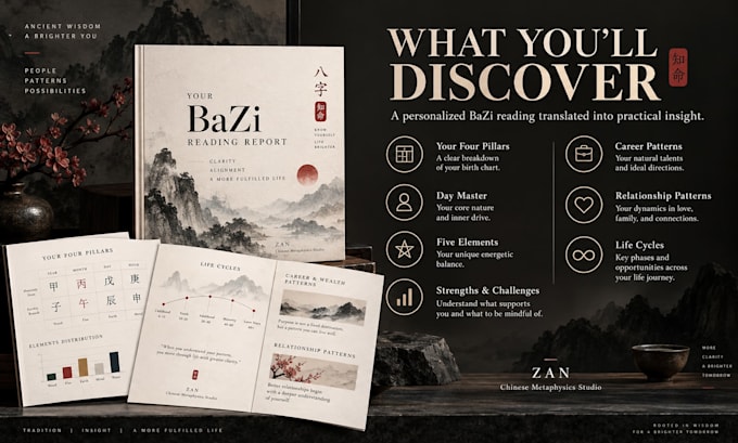create a personalized bazi chinese astrology reading
