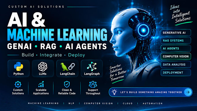 build ai, rag solutions, machine learning and generative ai solutions