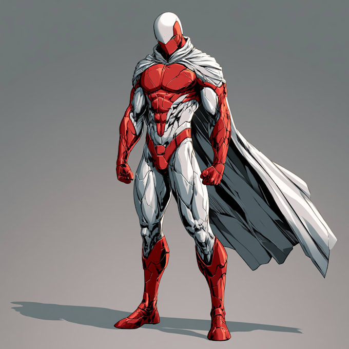 superhero character for comics