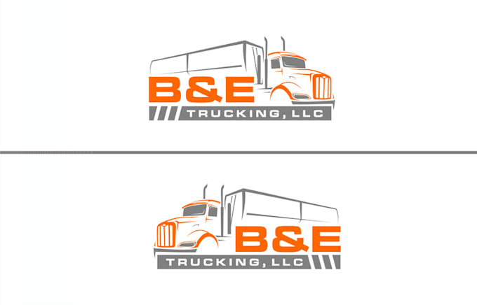 do transport logistic and trucking logo