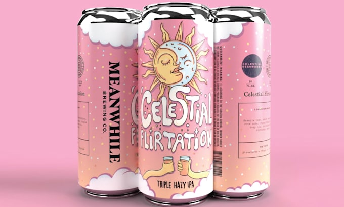 design creative beer labels, wine labels and all products logo