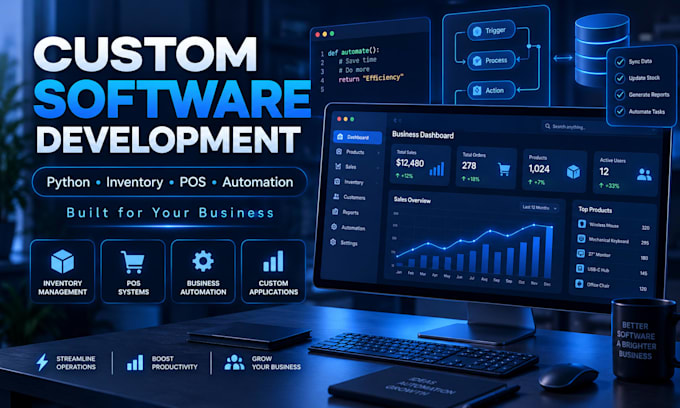 build custom python desktop software for your business
