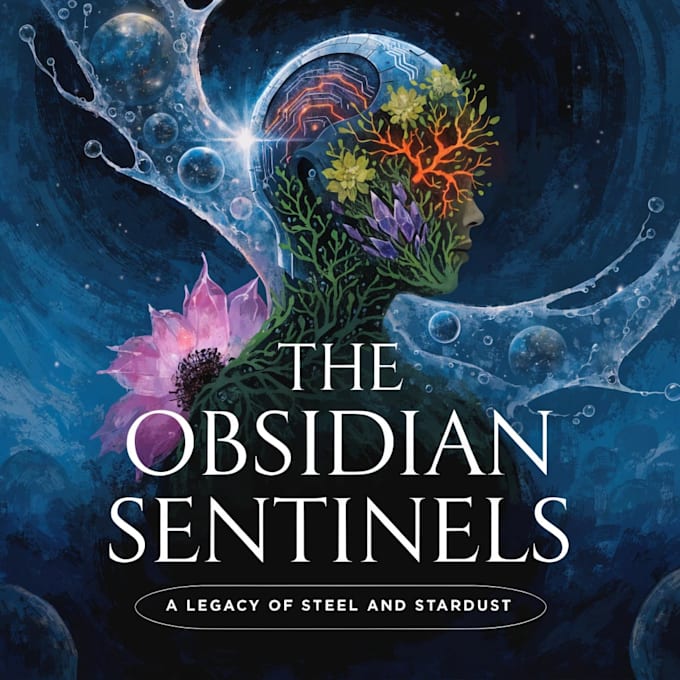 do design a professional sci fi fantasy cover for your book