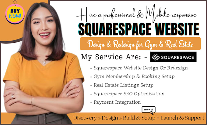 squarespace website design squarespace gym website real estate website design