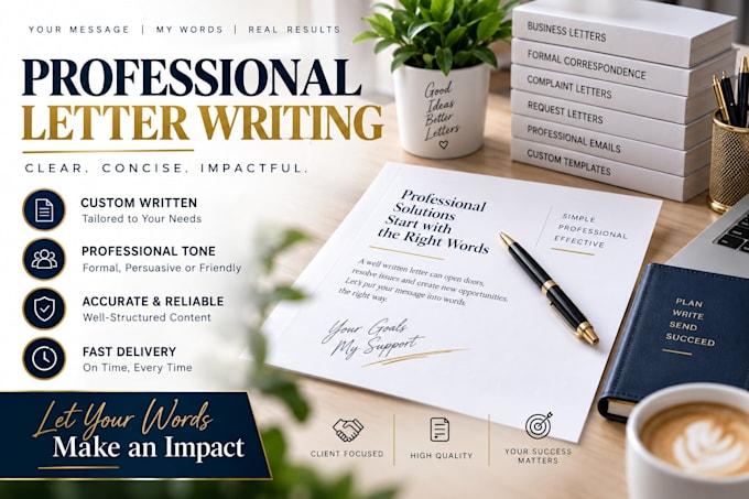 write business complaint request and formal letters