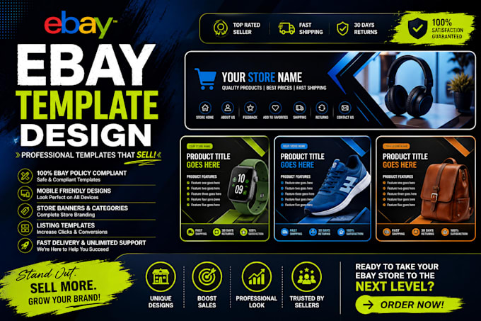 design responsive ebay template