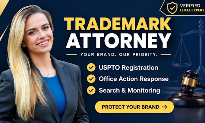 be your trademark registration attorney with uspto office action response