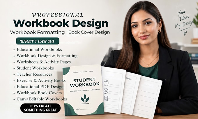 do workbook design workbook formatting worksheet design and educational workbook