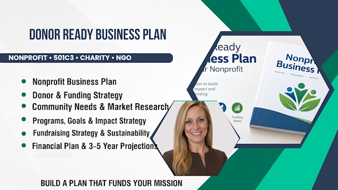 write a donor ready business plan for your nonprofit