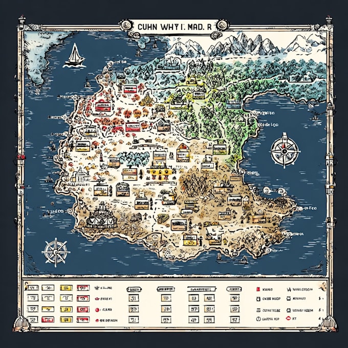 map illustration vector illustration vector map