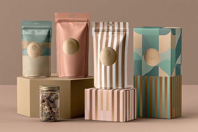 make a design vape and product packaging artwork