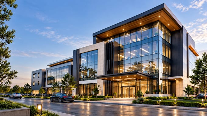 create commercial architectural rendering and 3d visualization