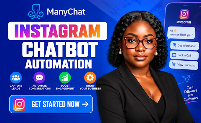 create manychat instagram chatbot automation for your business