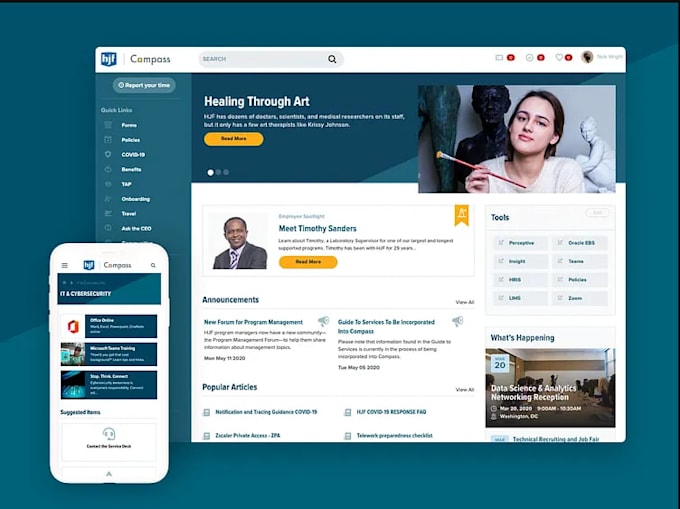 create intranet website, sharepoint intranet company website