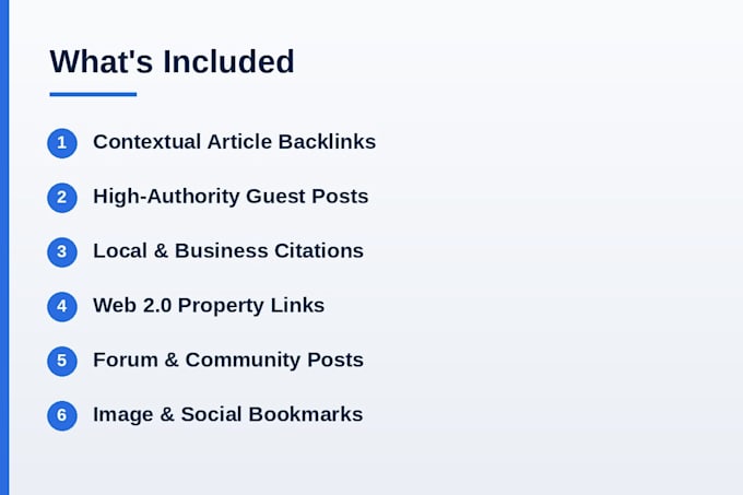 do off page SEO and link building