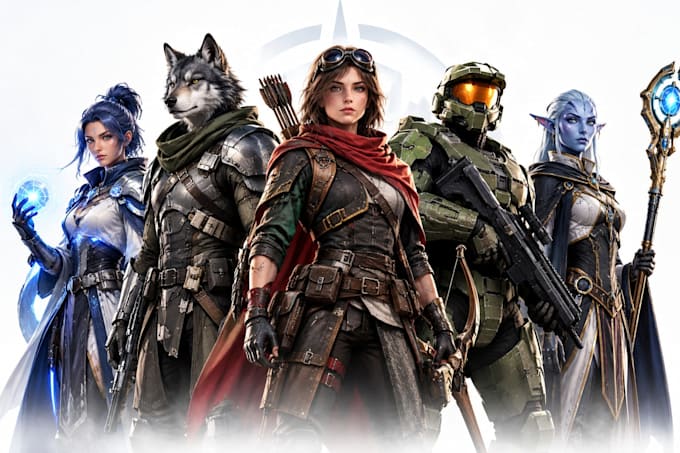 create a game ready 3d character for unity and unreal
