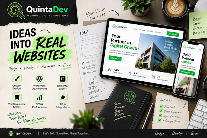design, develop, redesign or clone wordpress websites