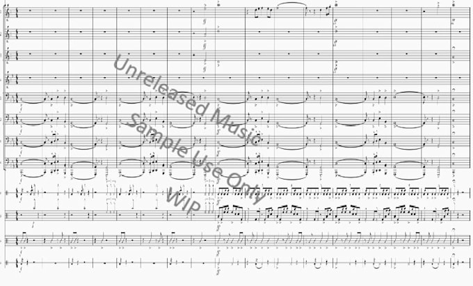arrange or compose anything percussion related