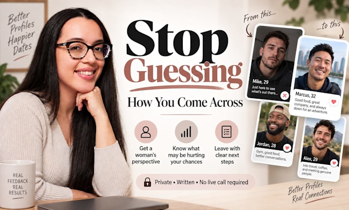 review your dating profile from a woman perspective
