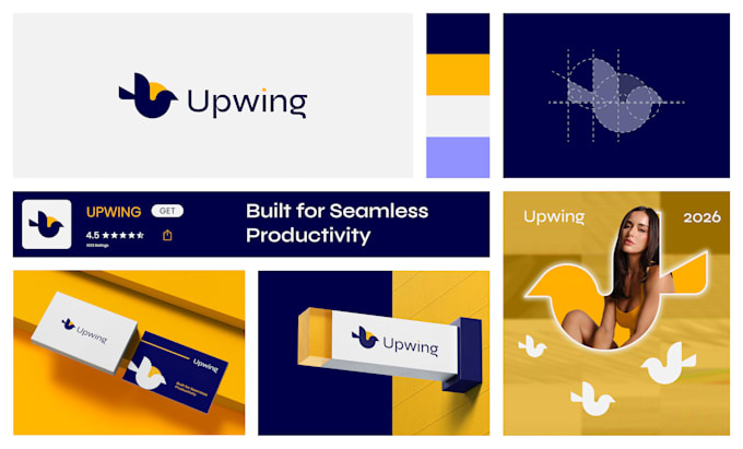 create minimalist logo design for your brand or business
