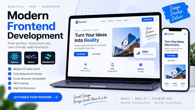 build a modern full stack web application using nextjs