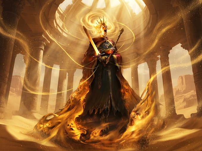 draw your dnd art or ttrpg character design or illustration