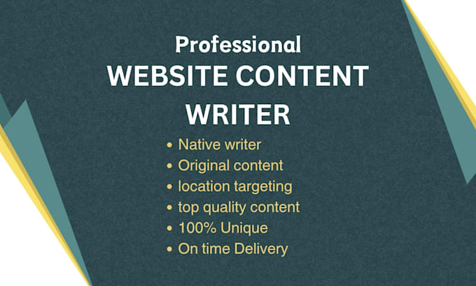 write high quality SEO blog content