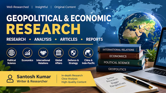 geopolitical  economic research writing
