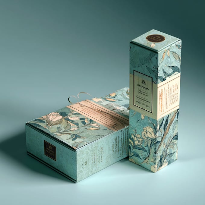 design product packaging, label, box and tube