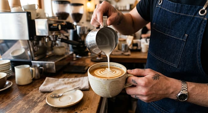 professional cafe and coffee shop