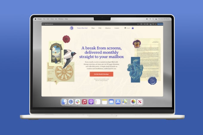 create a wix website design