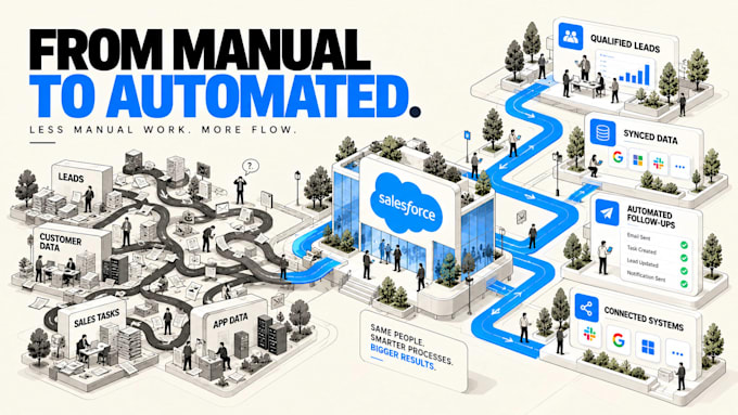 be your salesforce developer for API integrations and automation