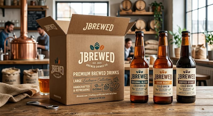 design premium product packaging, box, pouch, label and carton