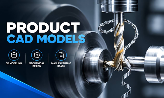 design product cad models, 3d modeling and professional cad design services
